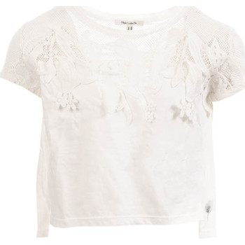 Abbigliamento Bambina T-shirt maniche corte Teddy Smith 51005970D Bianco