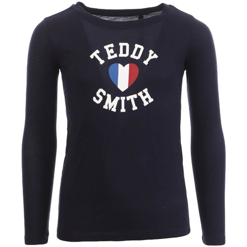 Abbigliamento Bambina T-shirt & Polo Teddy Smith 51005816D Blu