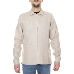Abbigliamento Uomo Camicie maniche lunghe Elvine Johannes Shirt Beige