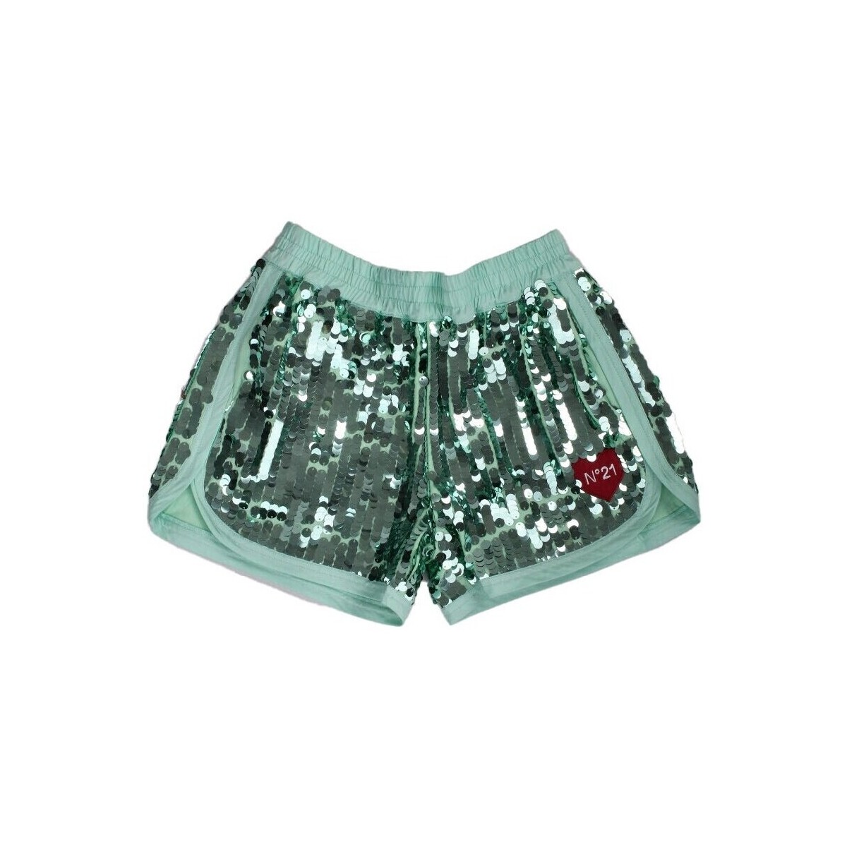 Abbigliamento Unisex bambino Shorts / Bermuda N°21 N21604 Verde