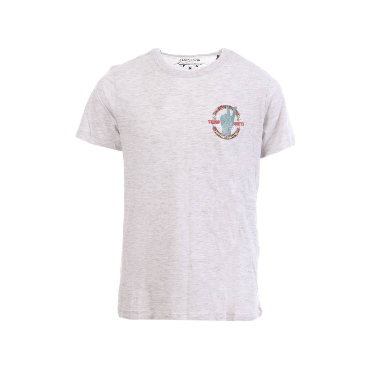 Abbigliamento Bambino T-shirt & Polo Teddy Smith 61006047D Bianco