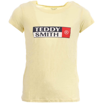 Abbigliamento Bambina T-shirt & Polo Teddy Smith 51006081D Giallo