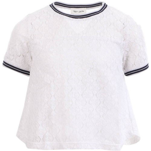 Abbigliamento Bambina T-shirt & Polo Teddy Smith 52306624D Bianco