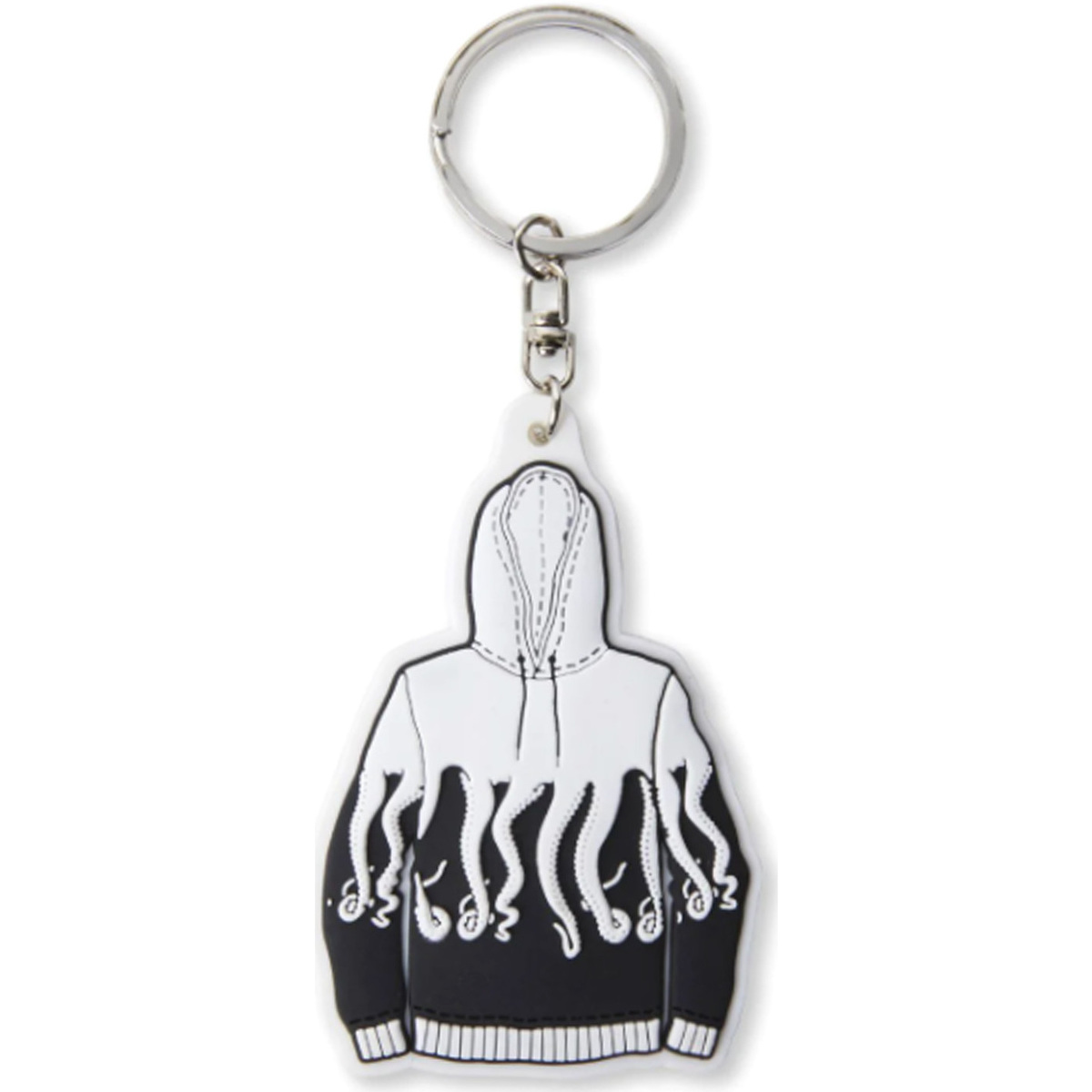 Accessori Portachiavi Octopus Hoodie Original Soft Keychain Bianco