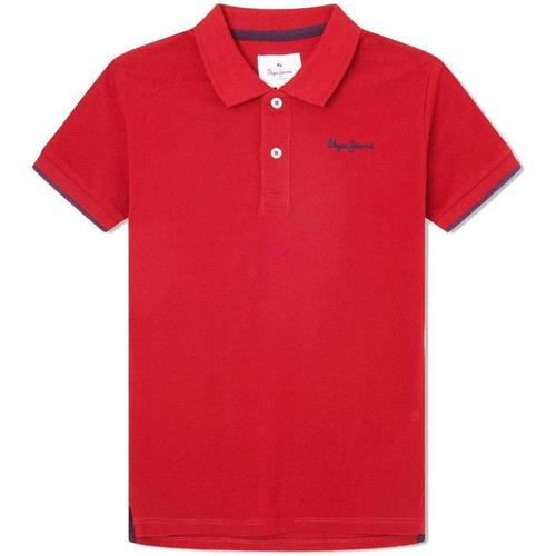 Abbigliamento Bambino T-shirt maniche corte Pepe jeans  Rosso