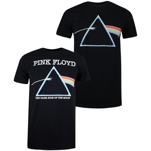 Abbigliamento Uomo T-shirts a maniche lunghe Pink Floyd TV1303 Nero