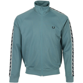 Fred Perry Contrast Tape Track Jacket Blu