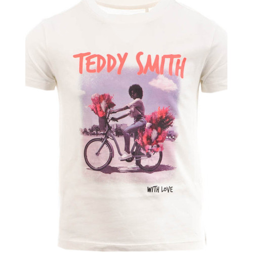 Abbigliamento Bambina T-shirt & Polo Teddy Smith 51006389D Bianco