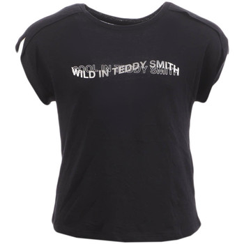 Abbigliamento Bambina T-shirt & Polo Teddy Smith 51006610D Nero