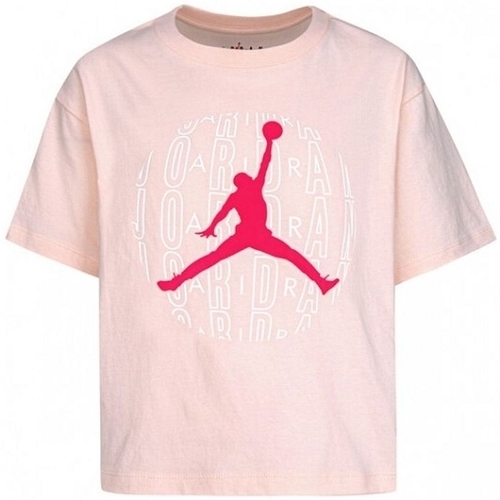 Abbigliamento Bambina Tuta Nike JUMPMAN HBR WORLD Rosa
