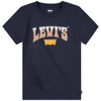 Abbigliamento Unisex bambino T-shirt & Polo Levi's 9EH894 ROCK OUT TEE-BES INDIA INK Blu