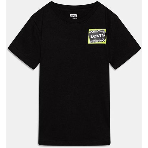 Abbigliamento Unisex bambino T-shirt & Polo Levi's 9EH897 ILLUSION LOGO-023 BLACK Nero