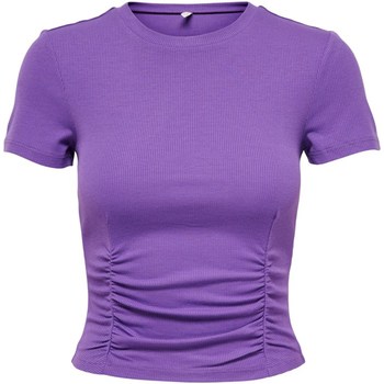 Abbigliamento Donna T-shirt maniche corte Only 15285475 Viola