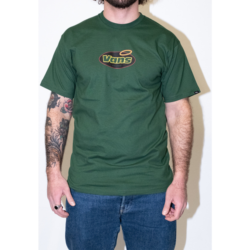 Abbigliamento Uomo T-shirt maniche corte Vans T-shirt a maniche corte  - Perfect Halo Tee Verde