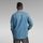 Abbigliamento Uomo Camicie maniche lunghe G-Star Raw D23006 D303 DAKOTA SHIRT-B890 FADED CADET BLUE Blu