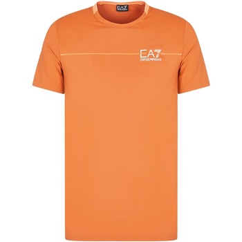 Abbigliamento Uomo T-shirt maniche corte Ea7 Emporio Armani T-shirt  R4 Marrone