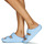 Scarpe Donna Ciabatte Crocs Classic Cozzzy Sandal Blue / Calcite