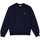 Abbigliamento Uomo Felpe Lacoste Organic Brushed Cotton Sweatshirt - Bleu Marine Blu