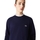 Abbigliamento Uomo Felpe Lacoste Organic Brushed Cotton Sweatshirt - Bleu Marine Blu