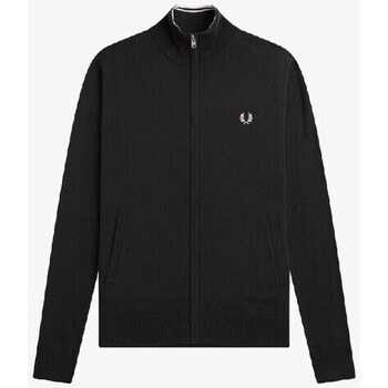 Fred Perry - GIACCA LUPETTO FULL ZIP Nero