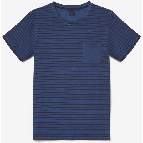 Abbigliamento Uomo T-shirt & Polo Le Temps des Cerises T-shirt RABLE Blu
