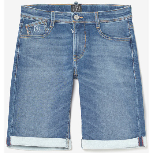 Abbigliamento Bambino Shorts / Bermuda Le Temps des Cerises Bermuda shorts in jeans JOGG Blu