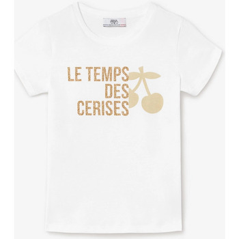 Abbigliamento Bambina T-shirt & Polo Le Temps des Cerises T-shirt NASTIAGI Bianco