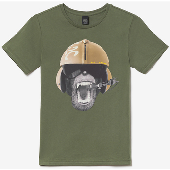 Abbigliamento Bambino T-shirt & Polo Le Temps des Cerises T-shirt GASTEBO Verde