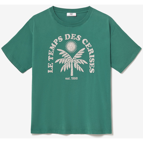 Abbigliamento Donna T-shirt & Polo Le Temps des Cerises T-shirt CASSIO Verde