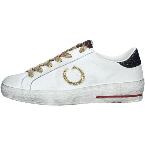 Scarpe Donna Sneakers alte Okinawa LOW2429 Bianco