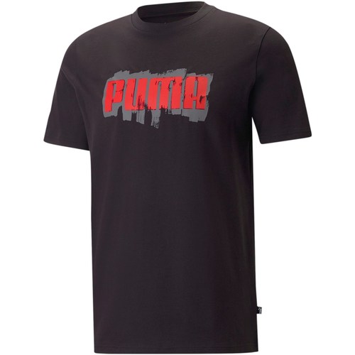Abbigliamento Uomo T-shirt maniche corte Puma 674475 Nero