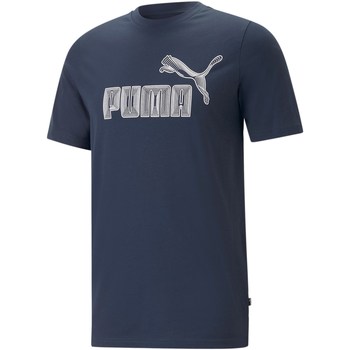 Abbigliamento Uomo T-shirt maniche corte Puma 674473 Blu