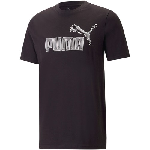 Abbigliamento Uomo T-shirt maniche corte Puma 674473 Nero