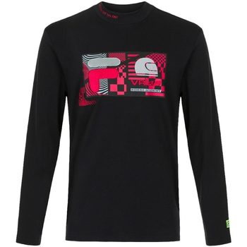 Abbigliamento Uomo T-shirts a maniche lunghe Fila X VR46 C15 LONGSLEEVE Nero