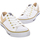 Scarpe Uomo Sneakers basse Pony 131T44-WHITE-GOLD Bianco