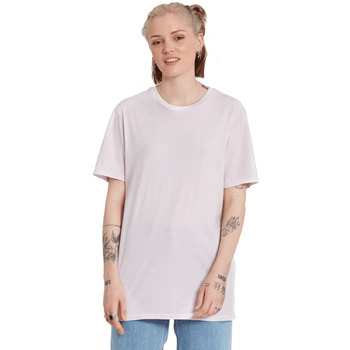 Abbigliamento Donna T-shirt maniche corte Volcom Solid Stone Emb Tee Lavender Viola
