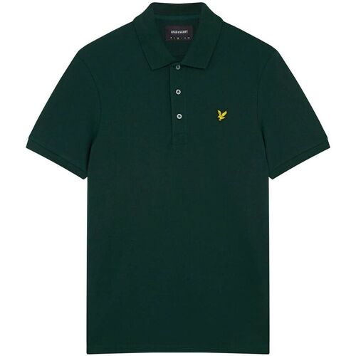 Abbigliamento Uomo T-shirt & Polo Lyle & Scott SP400VOG POLO SHIRT-W486 DARK GREEN Verde