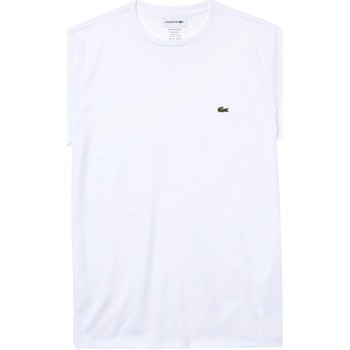 Abbigliamento Uomo T-shirt maniche corte Lacoste CAMISETA CASUAL HOMBRE   TH6709 Bianco