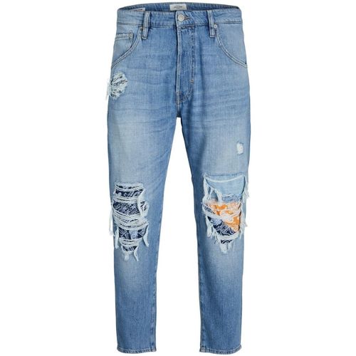 Abbigliamento Uomo Jeans Jack & Jones 12229861 FRANK-BLUE DENIM Blu