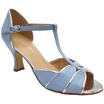 Scarpe Donna Sandali Angela Calzature Elegance AANGC1720azzurro Blu