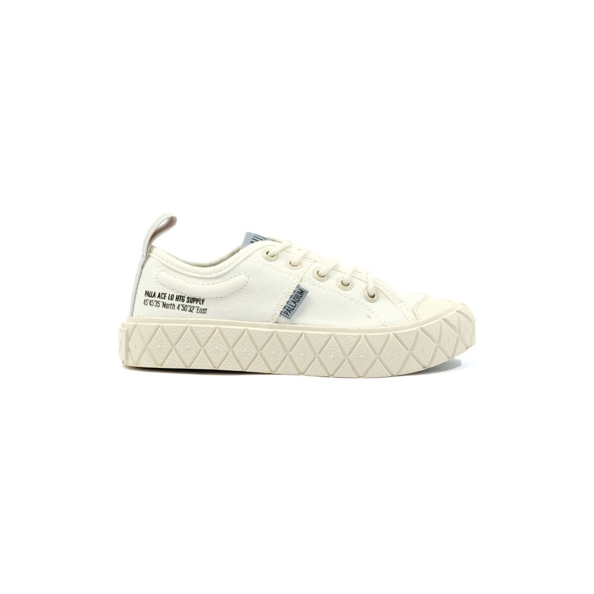 Scarpe Unisex bambino Sneakers Palladium Kids Ace Lo Supply - Star White Bianco
