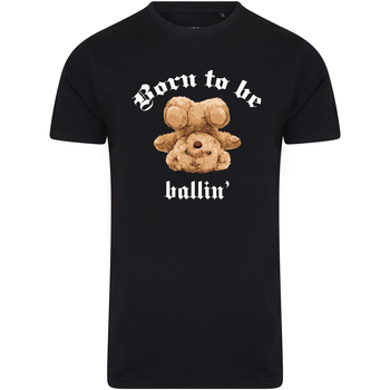 Abbigliamento Uomo T-shirt maniche corte Ballin Est. 2013 Born To Be Tee Nero