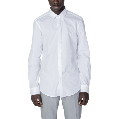 Abbigliamento Uomo Camicie maniche lunghe Antony Morato MMSL00691-FA400078 Bianco