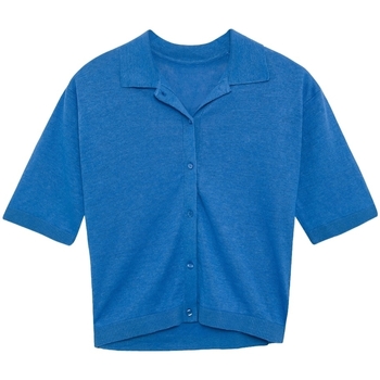 Abbigliamento Donna Top / Blusa Ecoalf Juniperalf Shirt - French Blue Blu