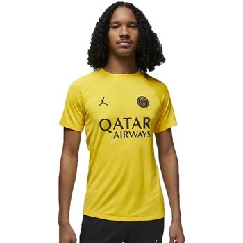 Abbigliamento Uomo T-shirt maniche corte Nike Maglietta Calcio Uomo Paris Saint-Germain Acade Giallo