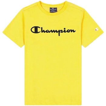 Abbigliamento Unisex bambino T-shirt maniche corte Champion T-shirt Bambino American Classic Giallo