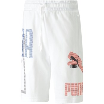 Abbigliamento Uomo Pantalone Cargo Puma 538194 Bianco
