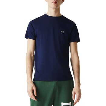 Abbigliamento Uomo T-shirt maniche corte Lacoste th6709 Blu