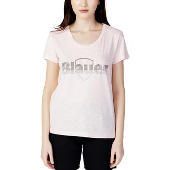 Abbigliamento Donna T-shirt maniche corte Blauer 23SBLDH02405-005707 Rosa