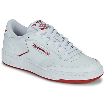 Scarpe Sneakers basse Reebok Classic CLUB C 85 Bianco / Rosso